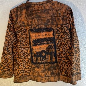 COPY - Boho Spa by Chico’s zip up size 1/M